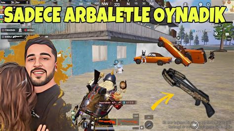 SADECE ARBALETLE 4VS40 SAVAŞTIK UÇAN ARABALARLA ORTALIK KARIŞTI PUBG