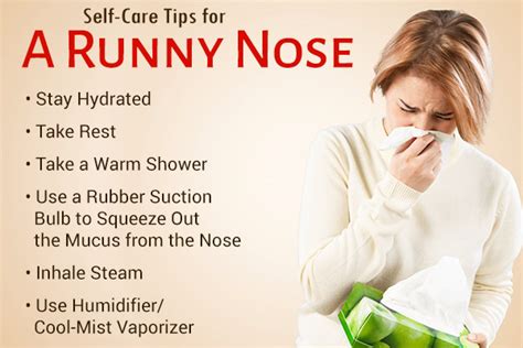 How to Stop a Runny Nose: Home Remedies & Self-Care