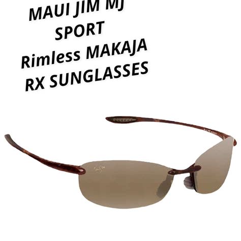 Maui Jim Maui Jim Mj Sport Maui Jim Makaha 905 Rx Sunglasses Rimless Grailed