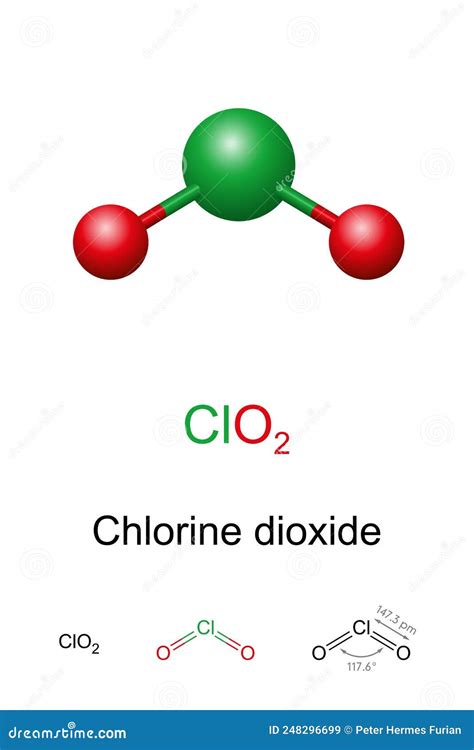 Chlorine Dioxide Structure