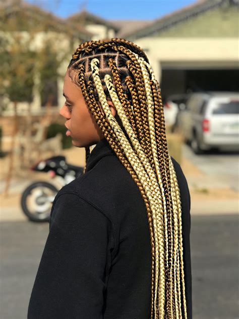 Pin By Ashish Kumar On Medium Box Hair Box Braids Hairstyles Box