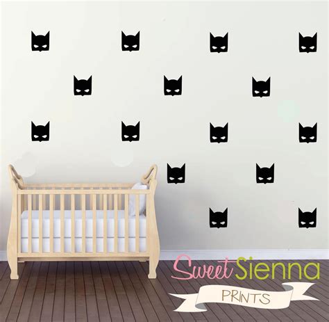 Batman wall decals Batman decal Batman wall sticker nursery | Etsy