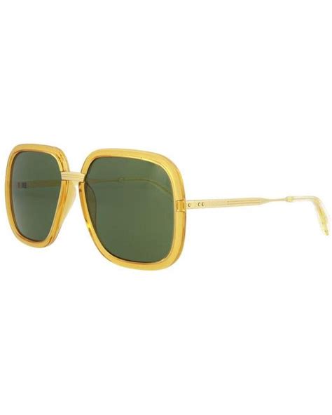 Gucci Gg0905s 60mm Sunglasses In Green For Men Lyst