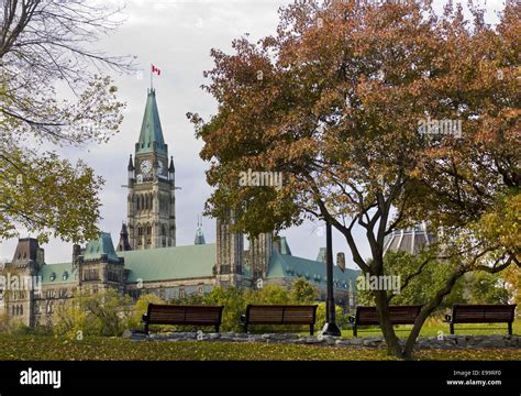 Peace tower flag hi-res stock photography and images - Alamy