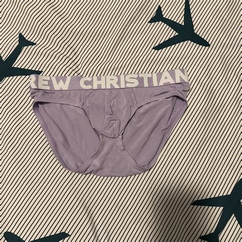 Andrew Christian Underwear Socks Mens Andrew Christian Bikini Brief Underwear Medium