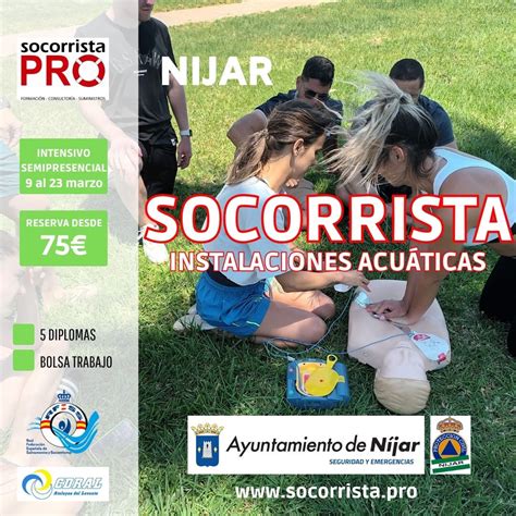 Curso Socorrista Acuático SIAC NIJAR Socorrista PRO