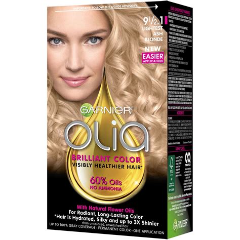 Garnier Olia Oil Powered Permanent Hair Color Light Blonde Powered