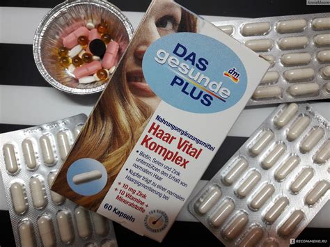 Das Gesunde Plus Haar Vital Komplex Mit Zink