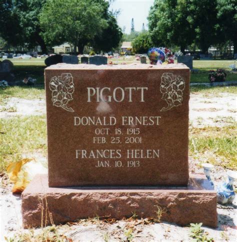 Donald Ernest Pigott 1915 2001 Find A Grave Memorial