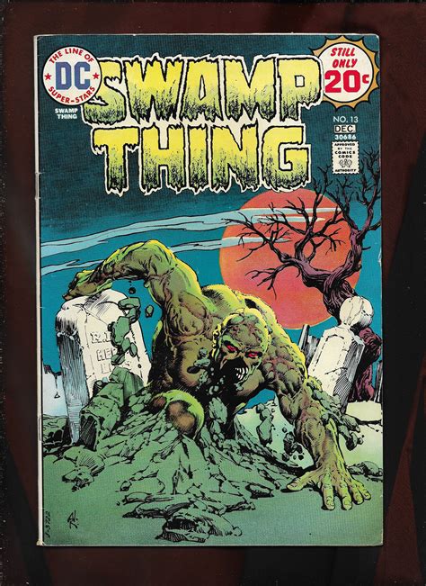 DC Comics Swamp Thing 13 Cover Art Nestor Redondo Cover Date