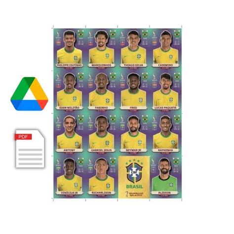 Arquivo Digital Todas As Figurinhas Copa Do Mundo 2022 Album