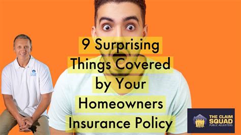 9 Surprising Things Covered By Your Homeowners Insurance Policy Youtube