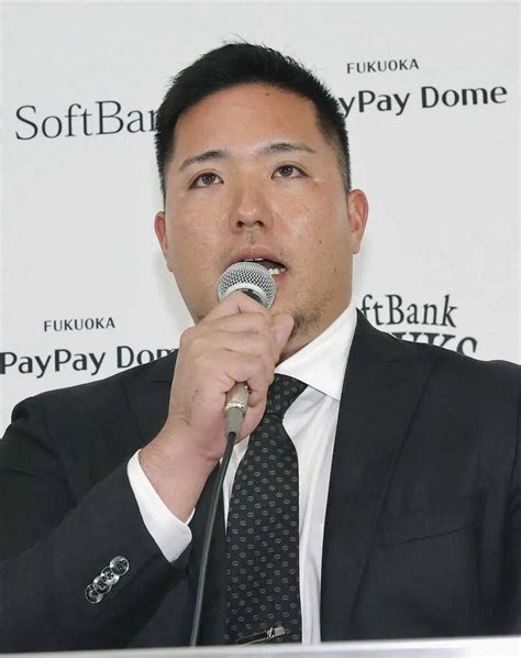 西武からfaでソフトバンクへの入団が決まり、記者会見する山川穂高内野手 ― スポニチ Sponichi Annex 野球