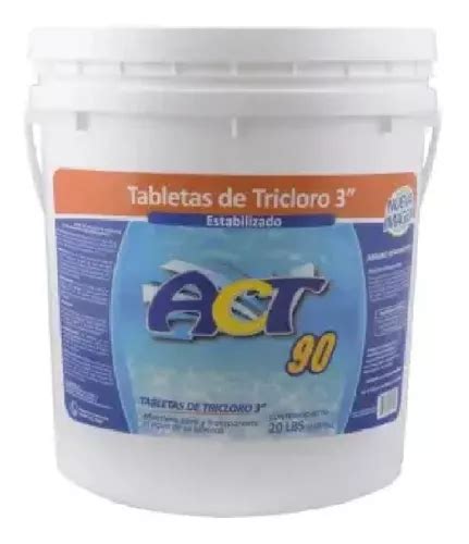 Tabletas De Tricloro Act Estabilizado Kg Mercadolibre