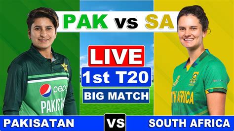 Live Pakistan Women Vs South Africa Women St T Live Commentary