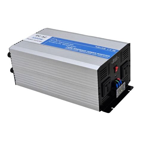 อินเวอร์เตอร์ 3000w Off Grid Pure Sine Wave Gk Dz Taileok 12v Dc To Ac