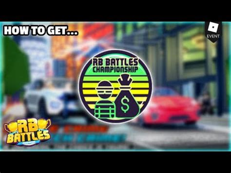 Event How To Get Rb Battles Badge In Jailbreak Roblox Rb Battles