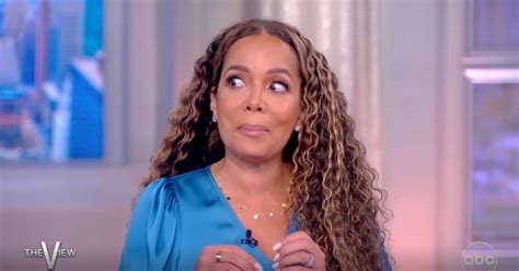 The View Host Sunny Hostin Drops Nsfw Word On Live Tv Show As Shes In