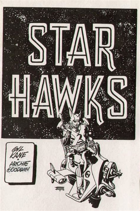 Capns Comics Starhawks By Gil Kane