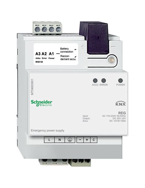 KNX Module D Alimentation De Secours SCHNEIDER MTN683901