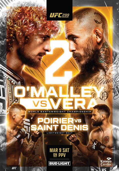 Ufc 299 Sugar Sean O Malley Vs Marlon Vera 2 Bantamweight