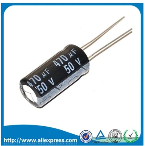 Pcs V Uf V Uf Aluminum Electrolytic Capacitors Size