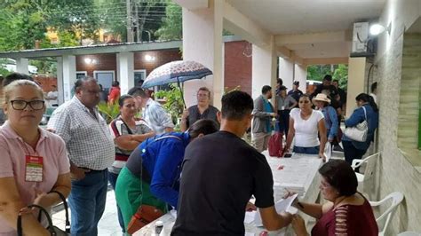 Lluvia Retrasó Inicio De Votación En Fuerte Olimpo Política Abc Color