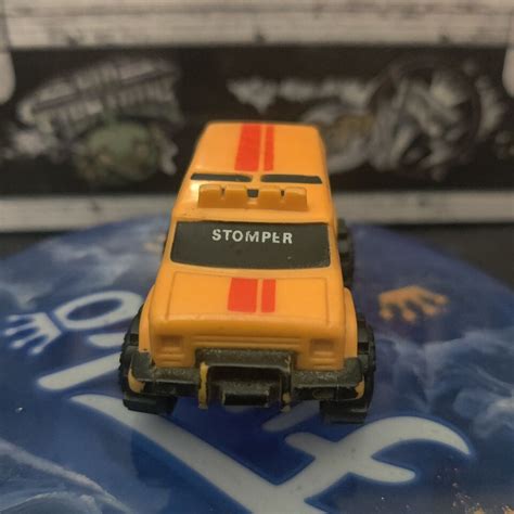 Vintage 1986 McDonald S Schaper 4x4 Stomper Yellow Chevy Van EBay