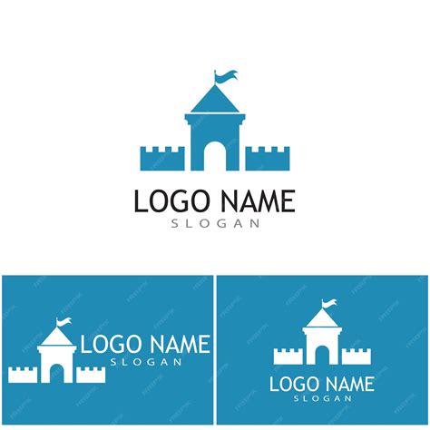 Premium Vector Castle Logo Template Vector Symbol Icon Design