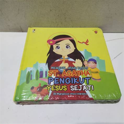 Jual Buku Obral Super Murah Buku Mengenal Orang Kudus St Agatha