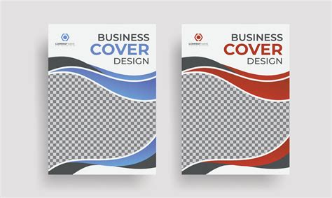 Creative shape corporate business brochure cover design template or ...