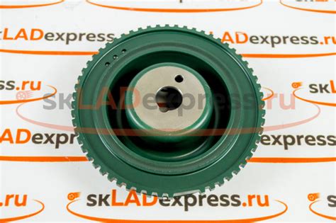 Шкив коленвала демпферный LADA на 8кл ВАЗ 2108, 2109, 21099, 2110, 2111 ...