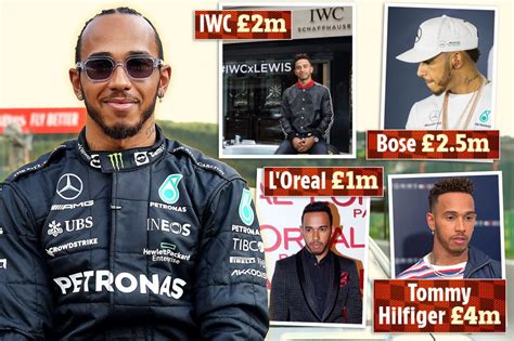 Lewis Hamilton's endorsements, including fashion deal with Tommy ...