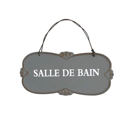 Plaque De Porte Salle De Bain