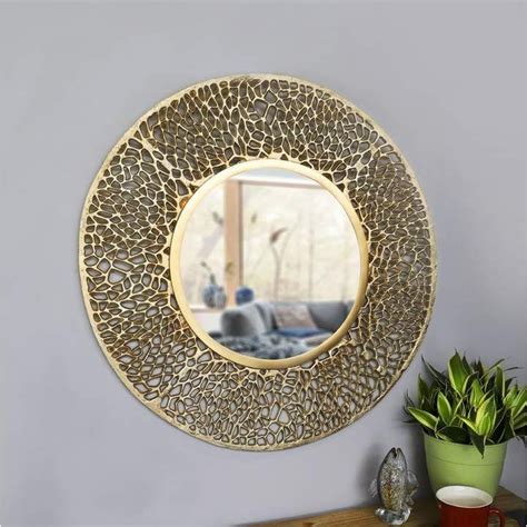 World Menagerie Lianna Accent Mirror Round Wall Mirror Mirror Wall