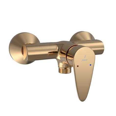 Auric Gold Color Hand Shower Mixer Vignette Prime Jaquar Global