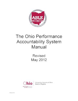 Fillable Online Ohiohighered Opas Manual Form Fax Email Print PdfFiller