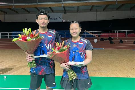 Foto Rinov Pitha Juara Spain Masters Akhiri Puasa Gelar Tahun