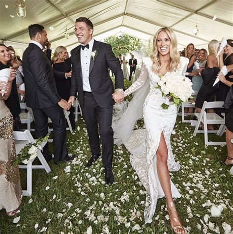 Nrl Star Sam Burgess Marries Sydney Writer Phoebe Hookenrl Star Sam