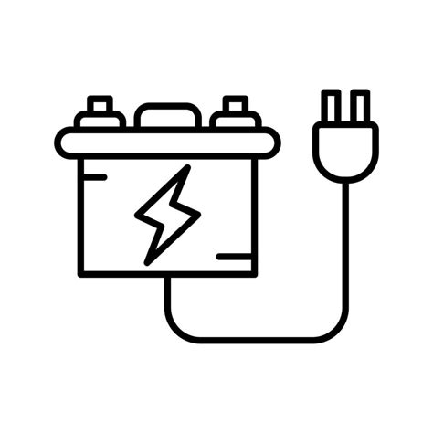 Battery charger Vector Icon 13004766 Vector Art at Vecteezy