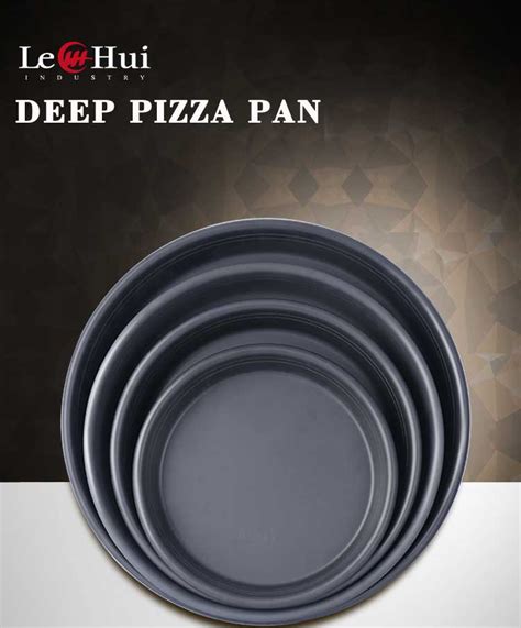 Pizza Cooking Pan 12 Inch Pizza Baking Pan With Rack Aluminum Deep Dish ...