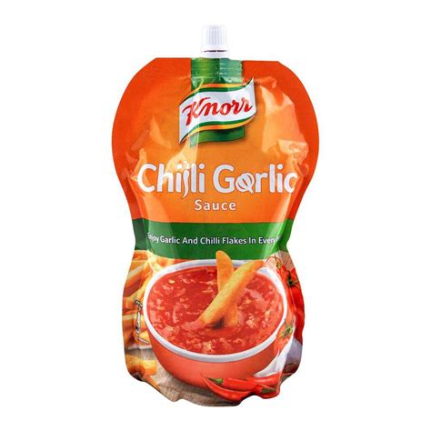 Order Knorr Chilli Garlic Sauce Pouch 800g Online At Best Price In