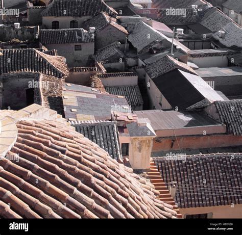 Bolivia Potosi Town Overview Detail South America Andes State