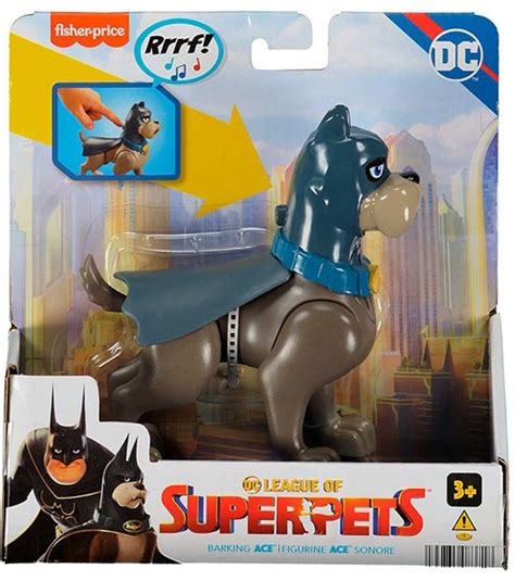 Figura Dc Liga Dos Superpets Ace Sons Fisher Price Mister Braga