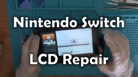 Let S Try To Fix Nintendo Switch Damaged LCD Screen YouTube