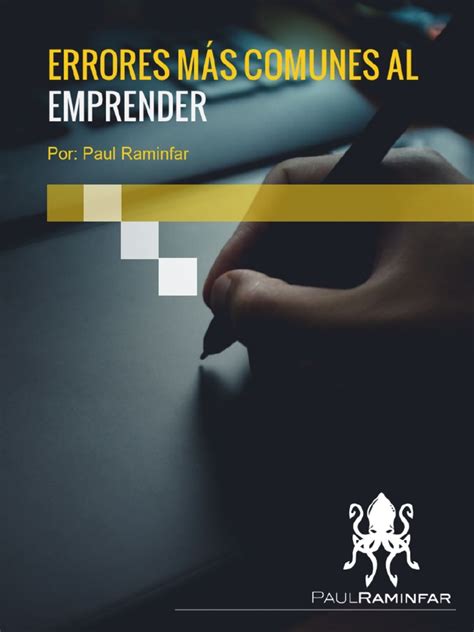 Errores Más Comunes Al Emprender Pdf