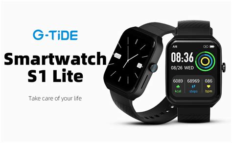 G TiDE S1 Lite Bluetooth Calling Smart Watch Price In Bangladesh