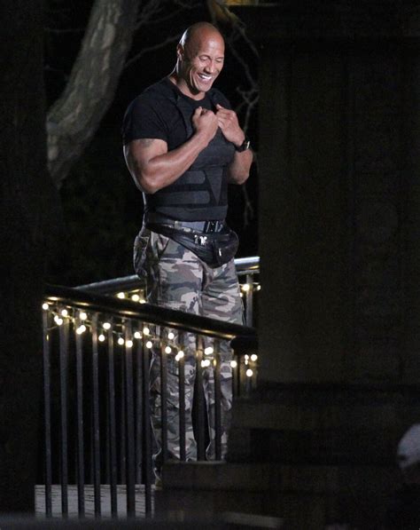 Photo Exclusif Dwayne Johnson Sur Le Tournage Du Film Central