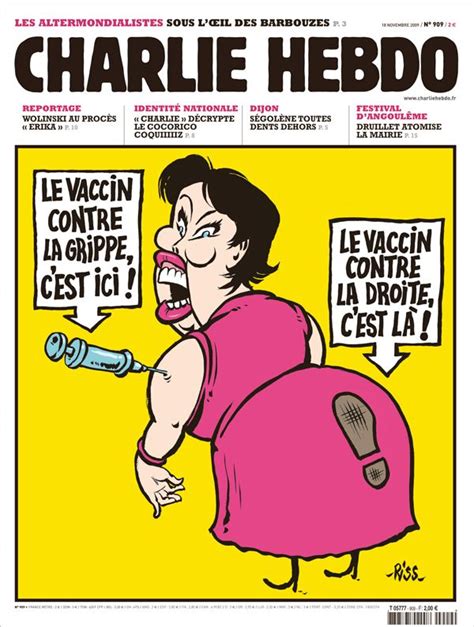 Charlie Hebdo N 909 Mercredi 18 Novembre 2009 Couverture De Riss