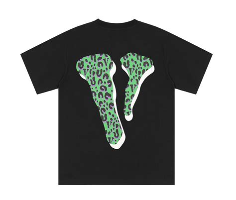 Vlone Rodman Cheetah T Shirt Black Tenisshopla